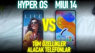 HYPER OS vs MIUI 14 Karşılaştırma / Tüm Özellikler ve Alacak Telefonlar