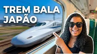 Viagem De Trem No Japão : Trem Bala de Osaka para Kyoto