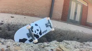 Awesome Tech Deck Tricks Outside