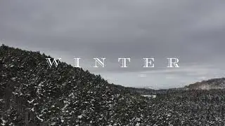 4K??空撮 富士山麓 水ヶ塚の冬　 Mt.Fuji mizugatuka Drone movie