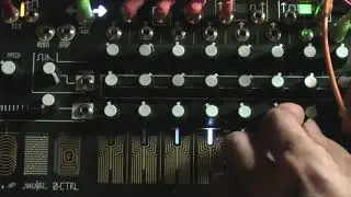 Make noise 0-ctrl (24 step sequencer mode)