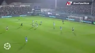 Gol de Ignacio Scocco a Temperley, primera fecha de la Superliga Argentina