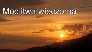 Modlitwa wieczorna