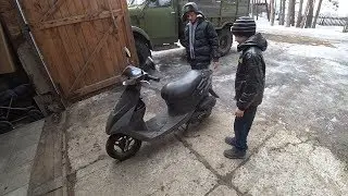 Подарок подписчика ,Suzuki LETS2.
