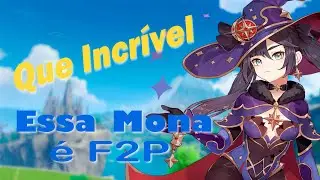 Mona showcase Genshin Impact