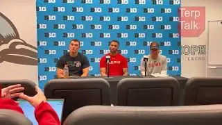 John Tillman Maryland Lacrosse Postgame Press Conference  v Hopkins 2023 B1G tourney