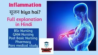 Inflammation (सूजन) full explanation in Hindi@FreeMedicalEducation-ld3sf#medicalsurgicalnursing