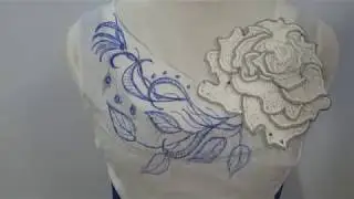Кокетка с розой