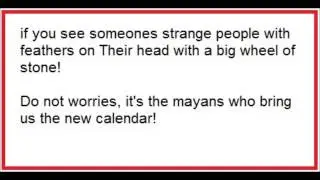End of the world, Don't worrie