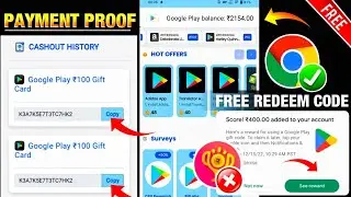 INSTANT FREE REDEEM CODE | FREE REDEEM CODE APP | GOOGLE PLAY REDEEM CODE APP | REDEEM CODE APP 2025