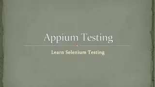Appium Tutorial For Beginners