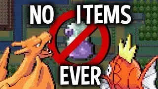 Can You Beat Pokémon FireRed/LeafGreen without EVER Using an Item?