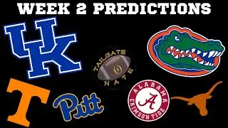 2022 College Football Week 2 Predictions