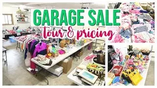 GARAGE SALE TOUR 2019 | HAVING A GARAGE SALE & HOW I PRICE!