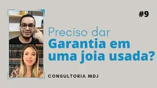 Consultoria MDJ #009 - Dúvidas sobre Inlay e Garantia da Joia, o que fazer?