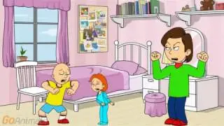 caillou makes rosie spell icup/grounded