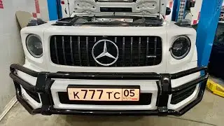 Проф выпуск - Установка выхлопа на G63 AMG за 17млн рублей? Легко!
