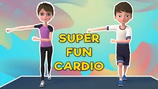 SUPER FUN CARDIO EXERCISES FOR KIDS | Kids Exercise