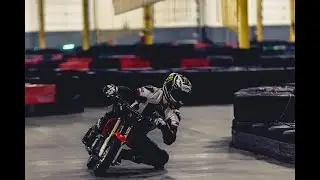 CRF50 kart track racing