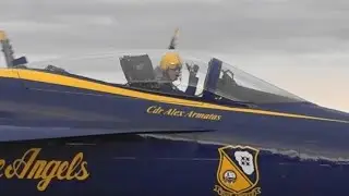 Blue Angels Winter Training Saturday 2-25-23 Afternoon Flight