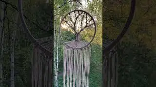 ДЕРЕВО ЖИЗНИ МАКРАМЕ
