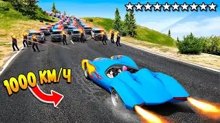 УГНАЛ ЧИТЕРСКУЮ МАШИНУ! ПОЛИЦЕЙСКАЯ ПОГОНЯ В ГТА 5 ОНЛАЙН! ТРОЛЛИНГ КОПОВ (GTA 5 ONLINE)