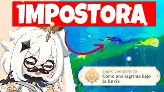 LOGRO OCULTO en Fontaine. La Mantarraya IMPOSTORA . Genshin Impact