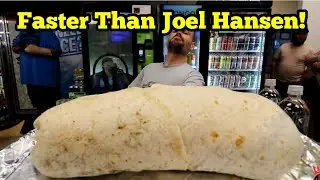 $350 Burrito Challenge | ManvFood | “WAY FASTER than JOEL HANSEN”!! | Scott Eats