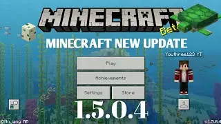 Minecraft Bedrock Edition 1.5.0.4 Update