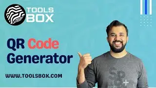 How To Generate QR Code | WWW.TOOLSBOX.COM