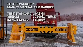 MAB CT MANUAL ARM BARRIER