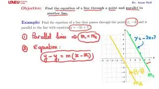Unit4 Equation of a Line Parallel to a Given Line