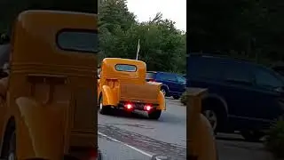 end of car show procession #classiccars #carshow
