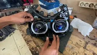 review proses rakit biled vario110
