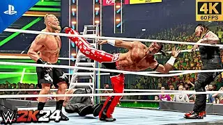 WWE 2K24's Most Epic 6 Man Money In The Bank Ladder Match EVER!