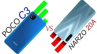 Poco C3 Vs Realme Narzo 20A - Full Speed Comparison.