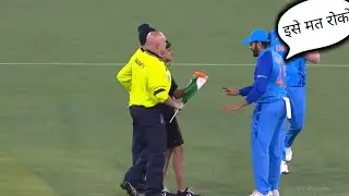 Rohit Sharma Great Gesture When Fan Comes On Ground | Ind Vs Zim T20 World Cup Highlights