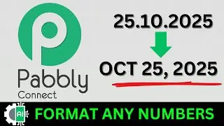 How to Use Number Formatter in Pabbly Connect [AI Agent Workflow]