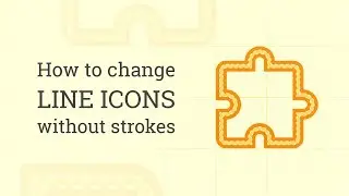 Tutorial: How to change line icons without strokes