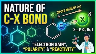 Nature of C-X (carbon and Halogen) bond