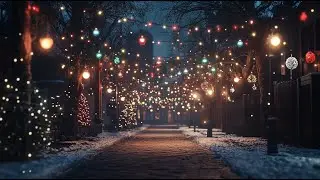 Smart TV Arts | Christmas Screensaver Street Light Collection