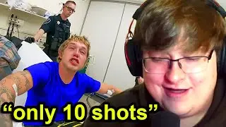 Cops Can't Hold Back Their Laughter at Drunk Driver