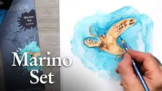 How to use Cretacolor's MARINO Set | Easy drawing TUTORIAL | Product Description |