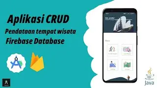 Aplikasi CRUD pendataan wisata firebase realtime database