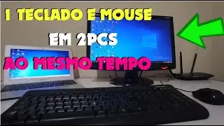 Como usar um teclado e um mouse em dois Computadores