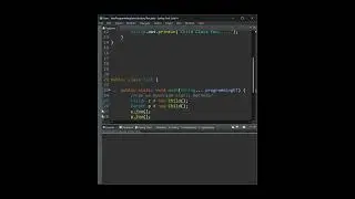 Method Hiding in java 