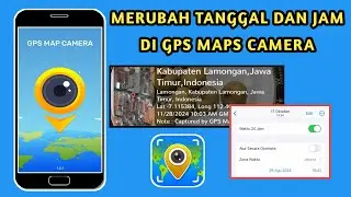 How to Change the Date and Time in the GPS Maps Camera App