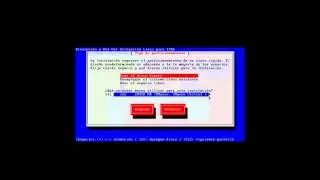 Instalacion RED HAT modo texto