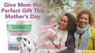 Capture Your Family's Love with the Luna Bean XL Casting Kit - Perfect for Mother's Day