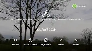 Ein Tag auf dem VennBahnWeg - Unterwegs zwischen KM 8 und KM 82 #MyKomootStory